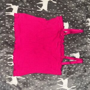 🎊 5/$25 🎊 Pink stretchy crop top